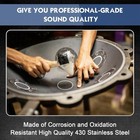 Steel Tongue Drum 15 Notes 14 Inch D-key Panda Balmy Drum Percussion Instrument