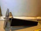 Vintage Stained Slag Glass Kaleidoscope With Wheel Free Shipping