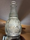 Vintage Nugrape 6oz Embossed Soda Bottle Tifton  Ga  Georgia Cool Design     