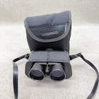 Bushnell Vintage Binoculars Black Made In Japan With Carrying Case And Strap