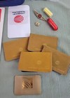 Vintage Lot Continental Airlines Memorabilia Wings children s Book  Button  more