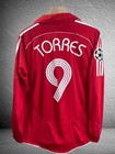 Liverpool 2006 08 Home Jersey Long Sleeve     Fernando Torres  9