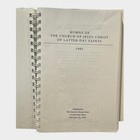 Lds Hymns 1st Edition Chorister Mormon Piano Organ Music 1985 Blue Spiral Bound
