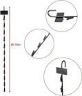 10x Hanging Merchandise Strip Chip Display Rack Retail Bagged Snack Hanger Clip