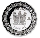Fiji  2 2018 Coca-cola 1 Oz  999 Fine Silver Bottle Cap Coin W  Box   Coa 