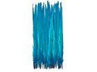 10 Pcs 18-22  Turquoise Blue Bleached   Dyed Long Ringneck Pheasant Tail Feather