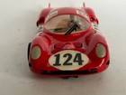 Lancer Ferrari Coupe W  Dynamic Chassis  red  1 24 Scale Slot Car