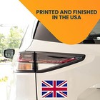   United Kingdom British Flag Magnet Decal - 4x6 Inches  Heavy-duty Automotive 