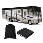 Camper Cover 210d Oxford Cloth Rv Covers For Roof Only Wind  Rain 7 5m  3m Black