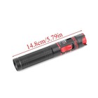 Visual Fault Locator Green Light Vfl Fiber Optic Test Tool Kit 30km With Adapter