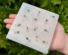 Genuine Moldavite Crystal Pendants - 925 Sterling Silver Moldavite Pendants