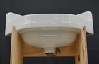 Vintage 23 635 In  Crane Cornate White Corner Wall Sink
