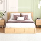 Modern Platform Bed Frames With Underneath Storage And 2 Drawers Full Queen Size