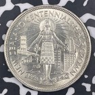 1940 New Zealand 1 2 Crown Half Crown Lot c9338 Silver  High Grade  Beautiful 