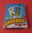 Empty Display Box 1989 Topps Baseball Mlb Bottom Cards Ripken Ryan Canseco