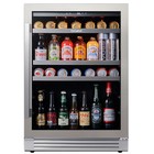 Calefort 24  Beverage Cooler Refrigerator 34  -54  f For Soda beer drink Home bar