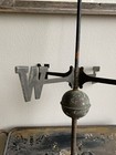 Vtg Antique Primitive Copper Weathervane North East West South Direction Patina