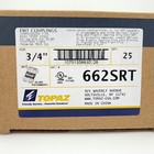 25 Pack Topaz 662srt 3 4  Compression Emt Coupling Rain Tight Steel