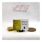 Dracula Miniature 1 12 Scale Readable Illustrated Book Vampire Horror