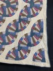 Vintage Handmade Beautiful Mohawk Trail Pattern Multicolor Quilt 84 2x77 9 Inch