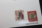 Lot Of 2 Vintage South Africa Stamps - Mountain Zebra  Jan Van Riebeeck Ship