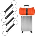 Adjustable Luggage Straps 4 Pack  Elastic Bungee Belt For Suitcases   Carry-on
