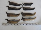 Collection Of Antique Syrian Druze Magdali Jambiya Dagger Knife Pieces