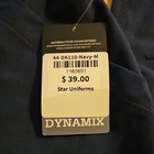 Dickies Dynamix Dk110 Navy Medical Scrub Pants Unisex Size M Polyester Spandex