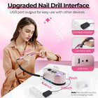 40000rpm Electric Nail File Drill Professional Kit  Drill Machine