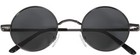 Ozzy Osbourne Wig Glasses And Earrings Fancy Dress Black Sabbath Goth Costume Oz