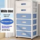 33   High 6-drawer Organizer household Storage Cabinet Drawer Type Underwear Box