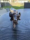 Vintage Hand Carved Wooden Water Buffalo ox