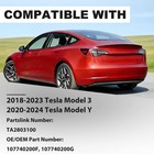 For Tesla Model 3 2018 2023 Model Y 2020 2024 Led Inner Taillight Passenger Side