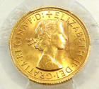 1963 Great Britain Gold Sovereign Pcgs Ms62 Just Graded New Holder Pq  s349