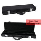 16 Hole Flute Case Cover Hard Wooden Flute Case Portable Pu Leather Flute Case