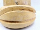 Vtg Wood Wooden Hat Block 2 Pieces Style Form Display Mold Millinery 22  In  5