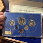 Singapore 1977 6 Coin Proof Set In Deluxe Wooden Box With All Coa s 1 Cent To  1