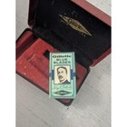 Vintage 1930s Gillette Gold Tone Open Comb Safety Razor With Original Case Usa