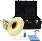 Yamaha Ymp-204m Marching Mellophone - Clear Lacquer
