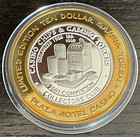 Plaza Hotel Casino  10 Silver Strike Token 2001 Cc gtcc Convention Ltd 1500