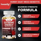 Horny Goat Weed 9050mg Energy Stamina Vitality Support Men Women Usa 120 Caps