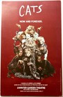 cats  Vintage Original Broadway Show Window Card Poster   Winter Garden Theatre