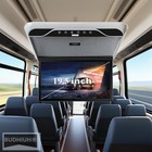 19 5  Flip Down Car Roof Monitor Ceiling Overhead Hd Tft 1080p Screen Usb Hdmi