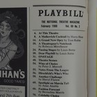 1988 Into The Woods Original Broadway Cast Playbill  Martin Beck Theatre 
