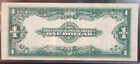     1923  1 Silver Certificate Large Note  horseblanket  Au Condition  Blue Seal    