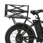 Ecotric Rear Rack Bike Basket Large Bicycle Electric Bike Basket