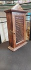 Vintage Unique Stylish Wooden Handmade Key Cabinet With 6 Small Hanging Hooks 