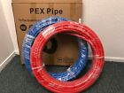 Efield 2 Rolls 1 2  X100ft  200ft  Pex-b Pipe tubing Red  blue With Pipe Cutter