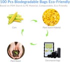 Garbage Bags 4 - 6 Gallon Black Biodegradable Strong Trash Bag Bathroom Kitchen