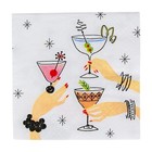 Caspari Aperitivo Cocktail Napkins - 20 Per Package 1